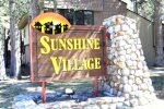 Sunshine Village: Entrance Sign
